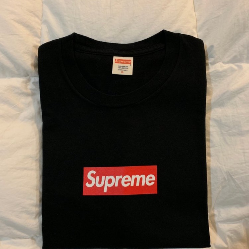 Supreme Anniversary Tee Black L